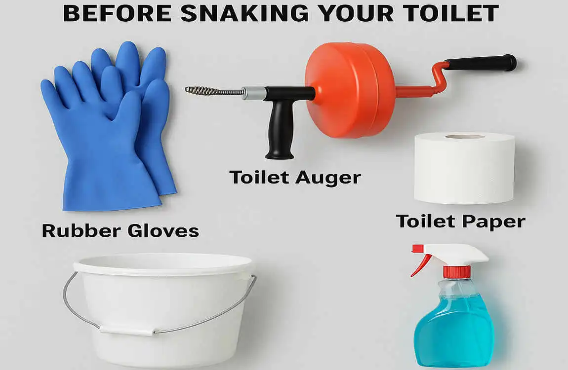 How to Use a House Plumbing Snake for Toilet Clogs: A Step-by-Step DIY Guide