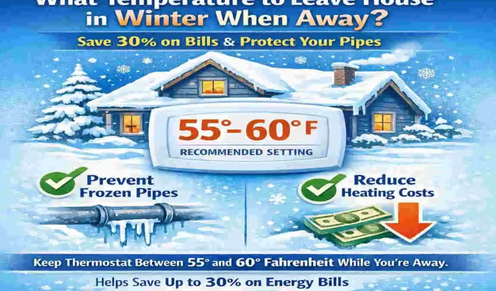 What Temperature to Leave House in Winter When Away: Expert Tips for Savings & Safety