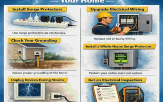why is my house power surging