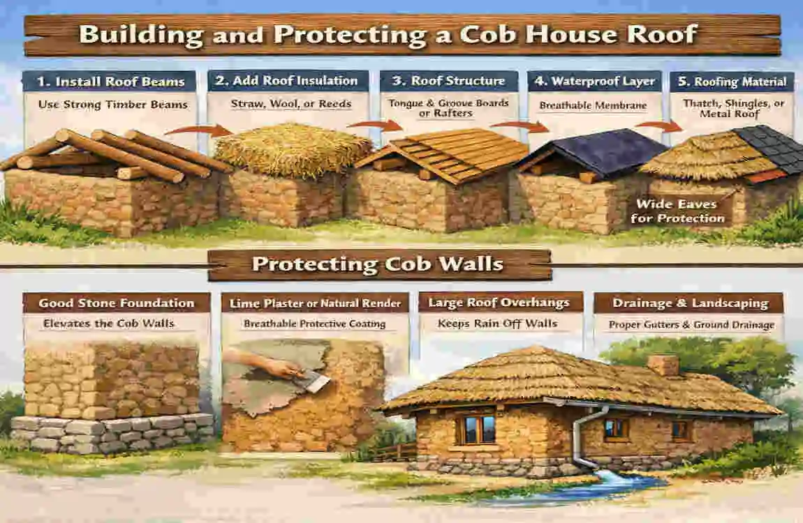 how to make a cob house