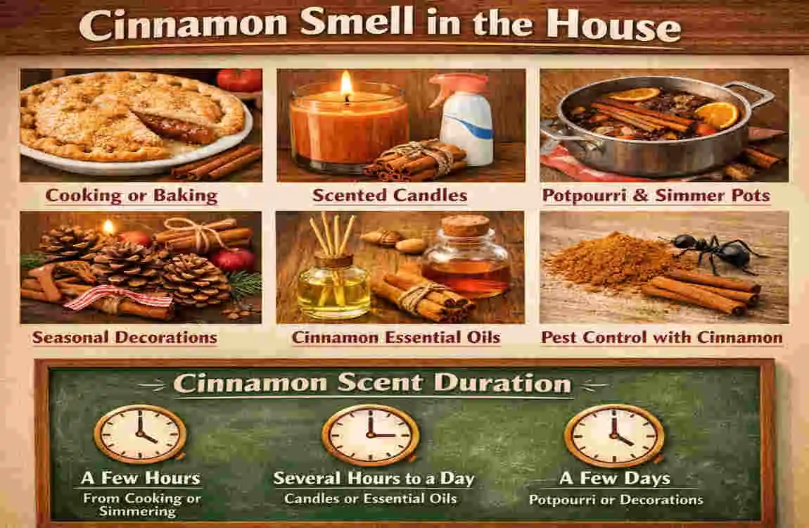 why does my house smell like cinnamon