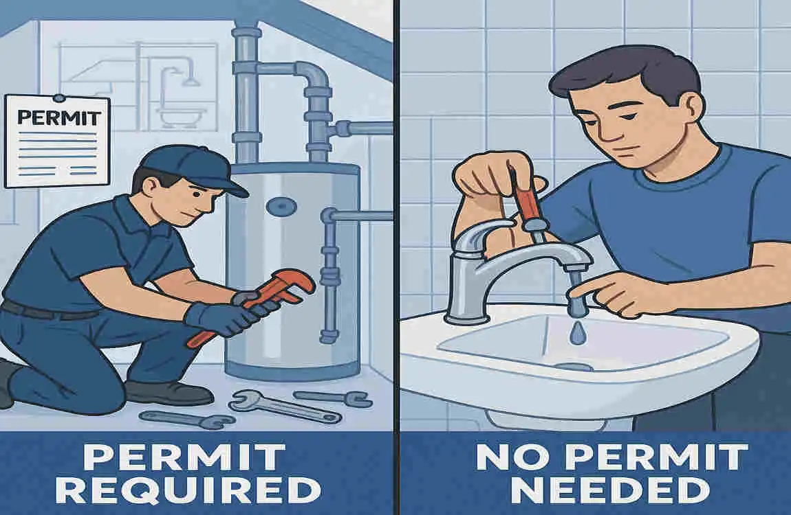 do i need a permit for home plumbing work