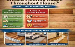 should flooring match throughout house