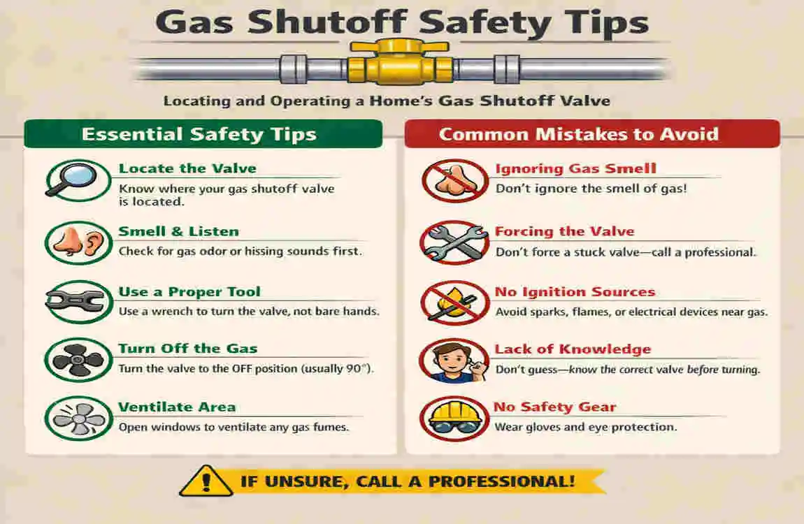 how to turn off gas line in house