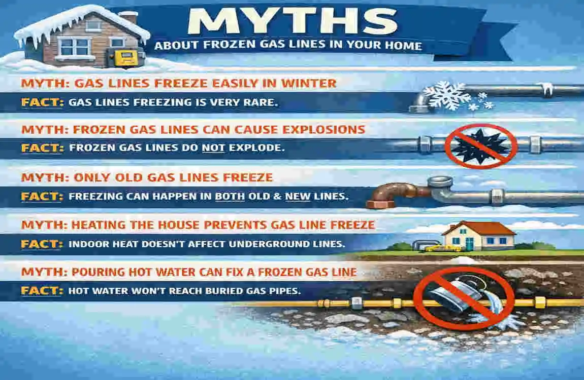 Can Household Gas Lines Freeze?