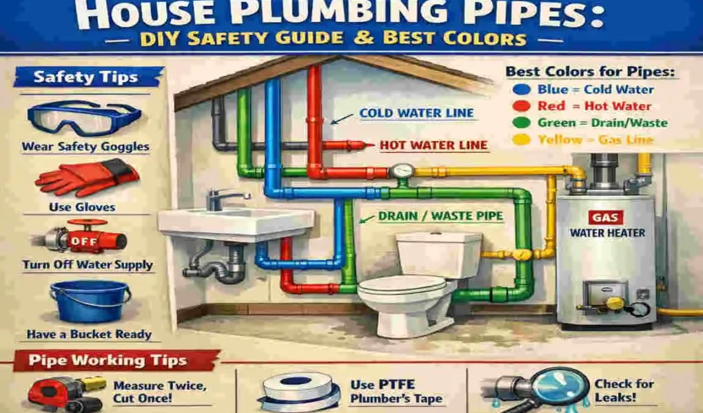 can you paint house plumbing pipes