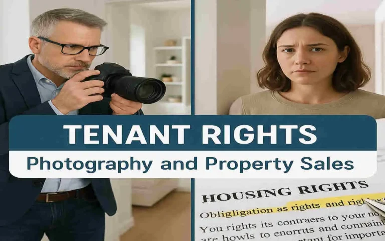 can my landlord take pictures of my house to sell