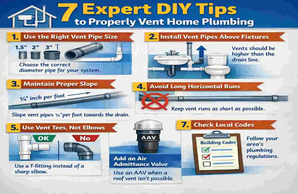 how to properly vent home plumbing