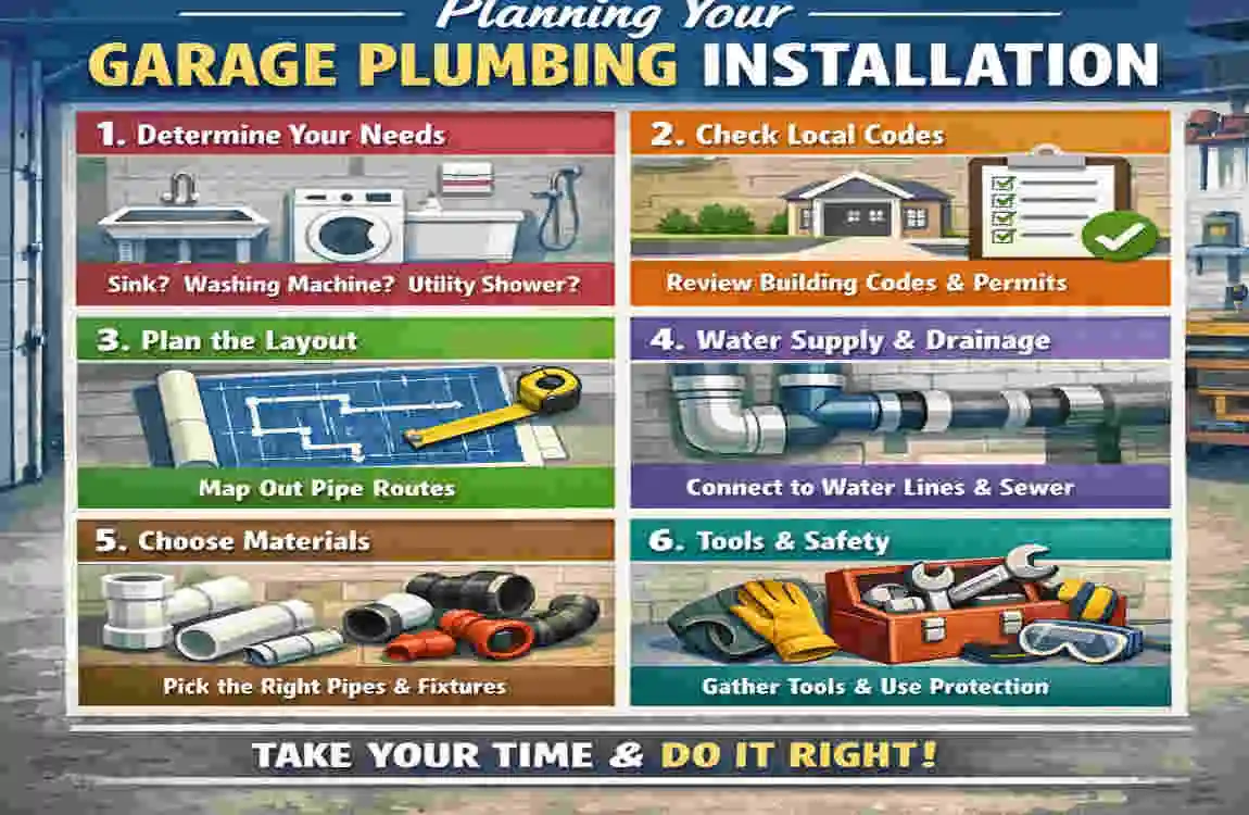 how much to add home plumbing to a garage