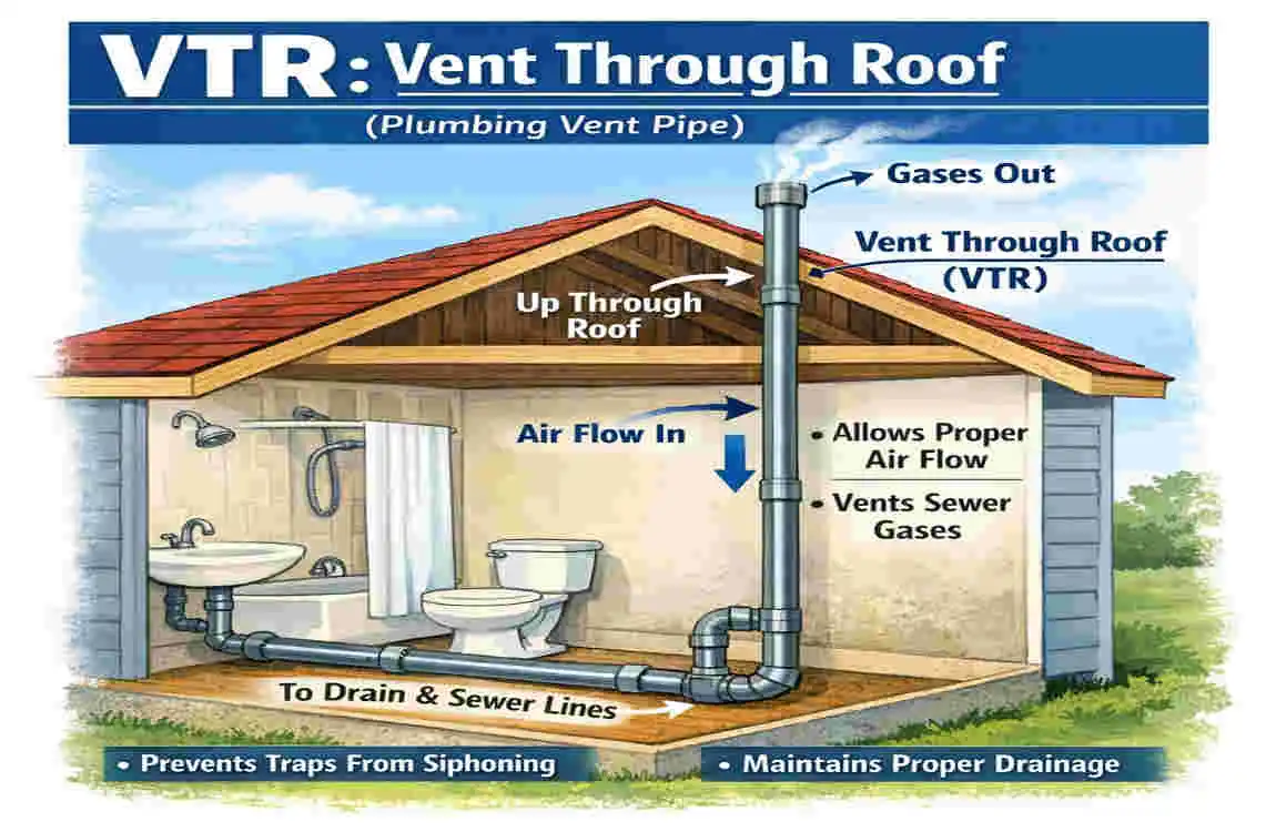 what does vtr stand for in home plumbing
