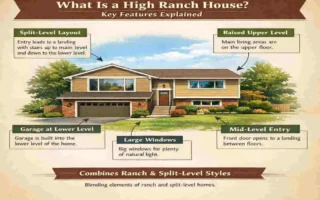 what is a high ranch house