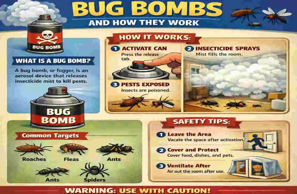 how long does it take to bug bomb a house