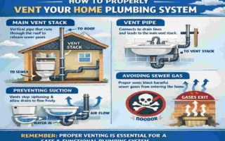 how to properly vent home plumbing