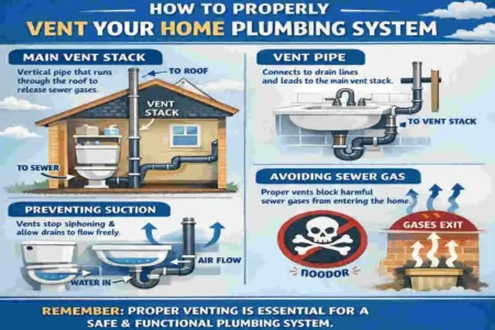 how to properly vent home plumbing