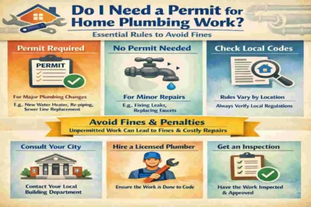 do i need a permit for home plumbing work
