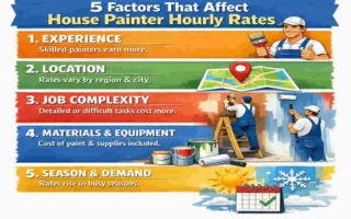 how much does a house painter make an hour