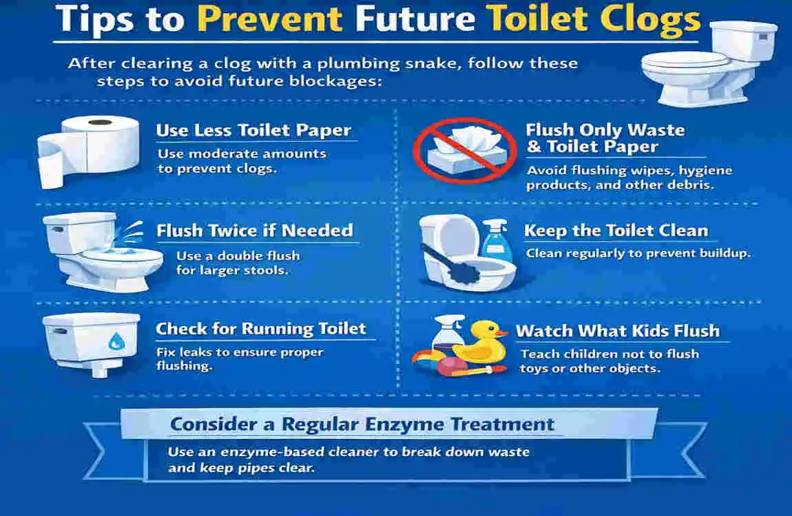 how to use a house plumbing snake toilet