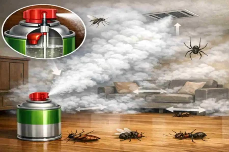 how long does it take to bug bomb a house