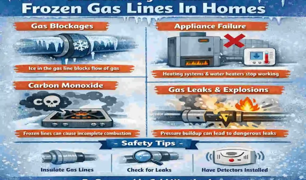 Can Household Gas Lines Freeze?