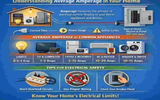 what is the average amperage of a house