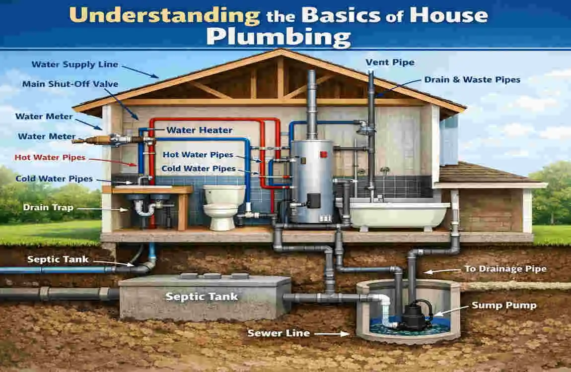 how to do plumbing in a house