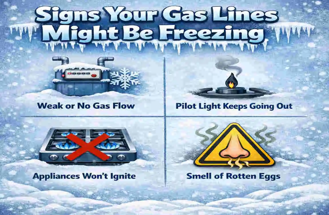 Can Household Gas Lines Freeze?