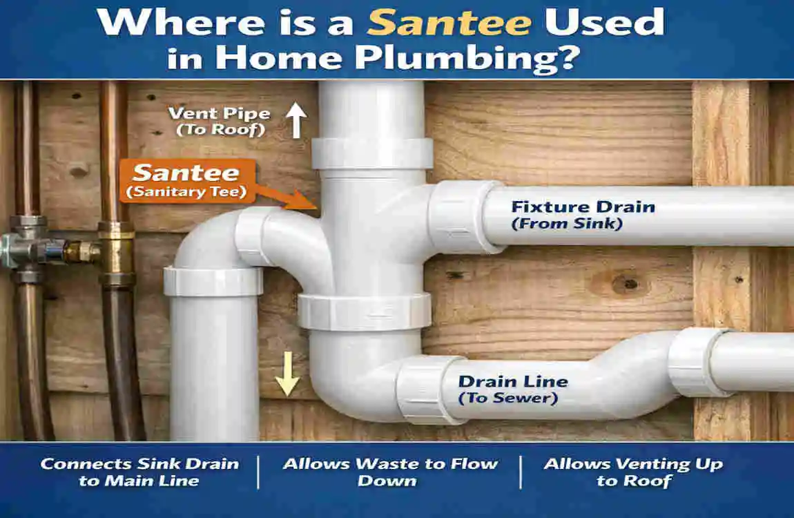 what is a santee in home plumbing