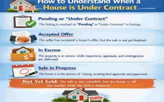 what does it mean when a house is under contract