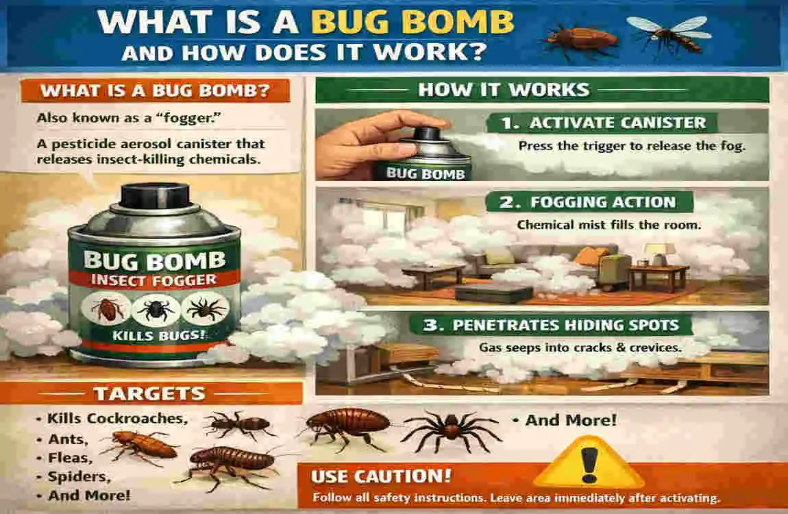how long does it take to bug bomb a house