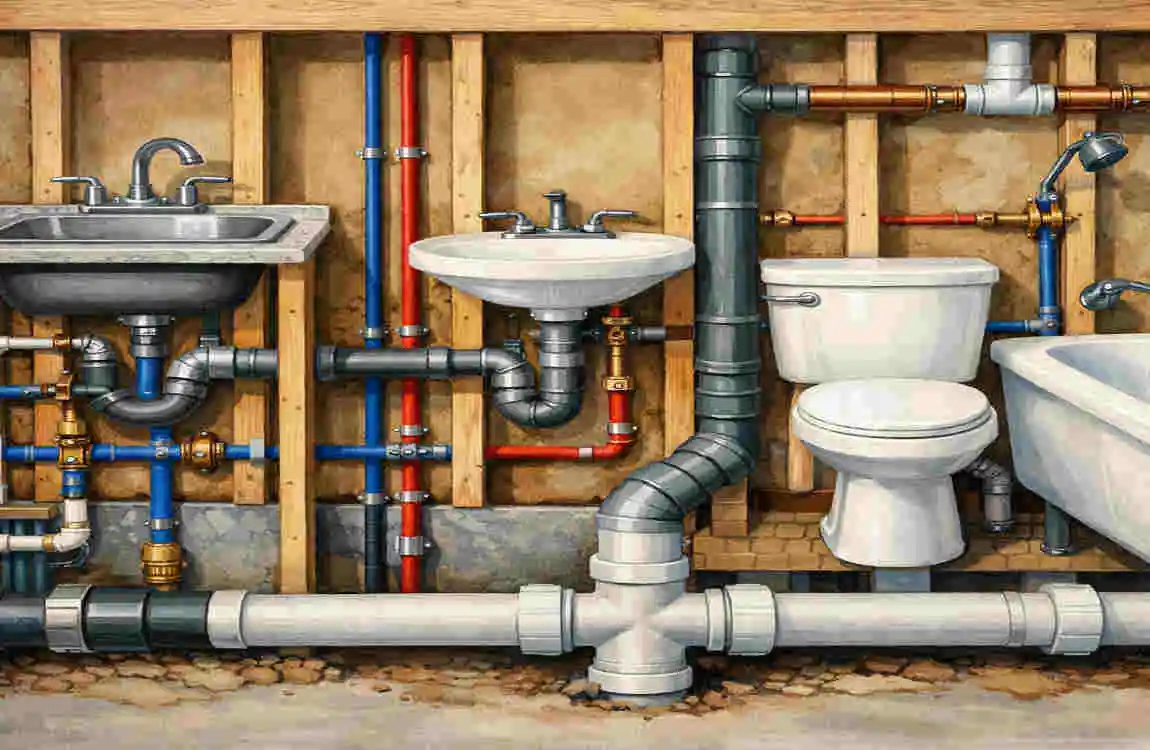 can you paint house plumbing pipes