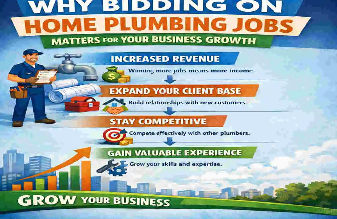 how to bid on home plumbing jobs