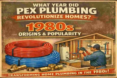 what year did pex home plumbing start