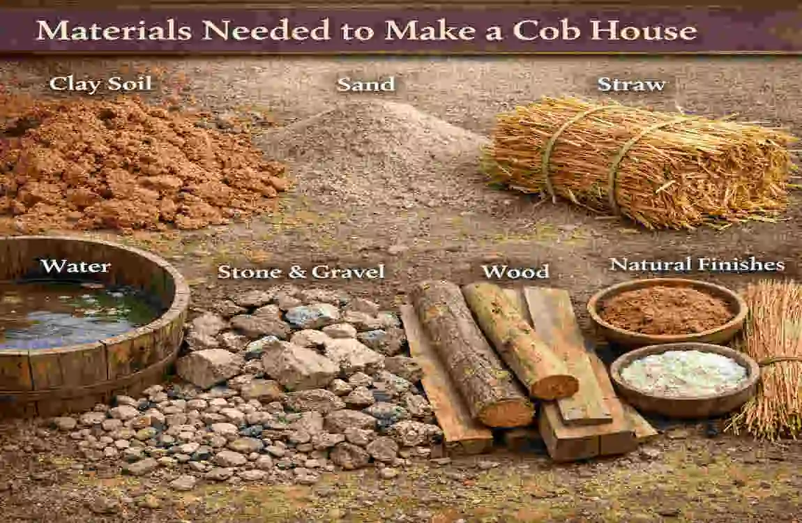 how to make a cob house