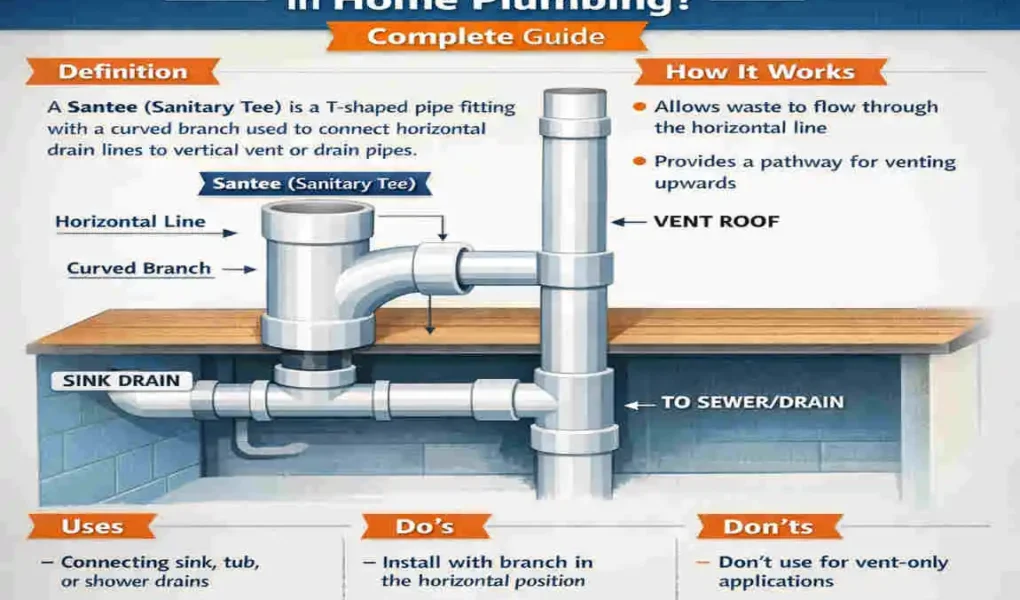 what is a santee in home plumbing