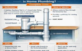 what is a santee in home plumbing