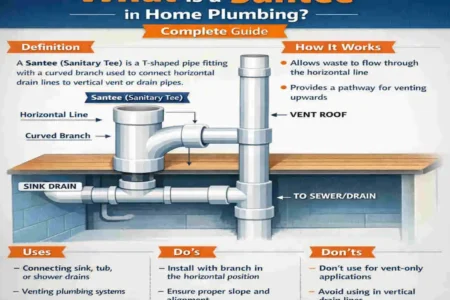what is a santee in home plumbing