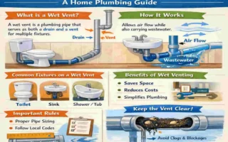what is a wet vent home plumbing