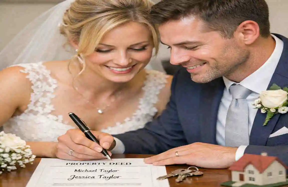 how to change a name on a house deed