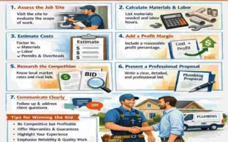 how to bid on home plumbing jobs