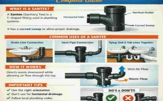 what is a santee in home plumbing