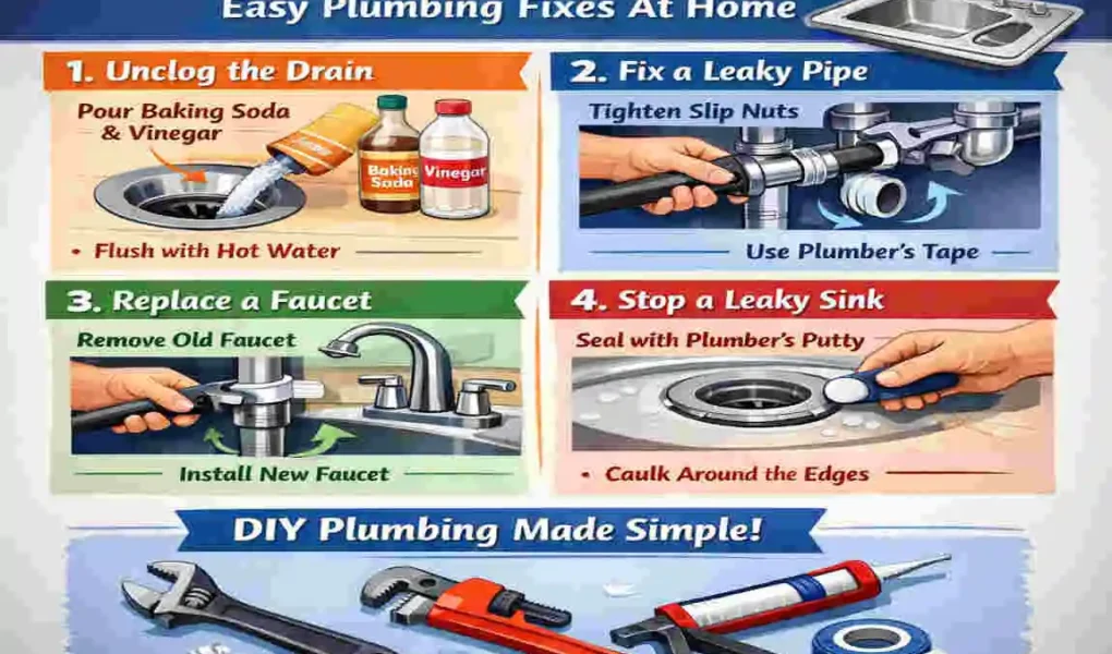 how to fix home plumbing under sink