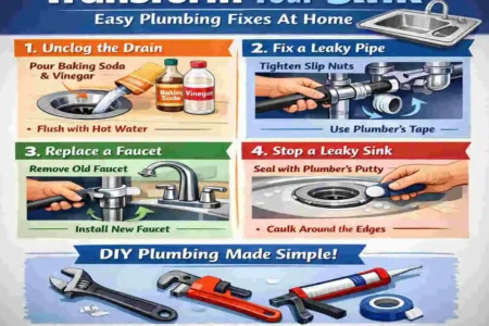 how to fix home plumbing under sink