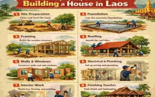 how much does it cost to build a house in laos