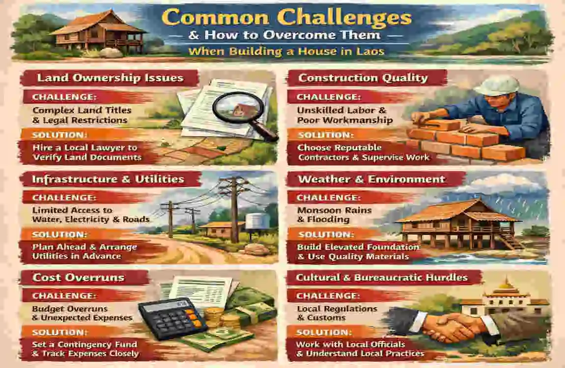 how much does it cost to build a house in laos