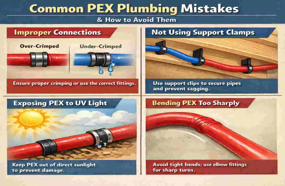 how to use pex home plumbing