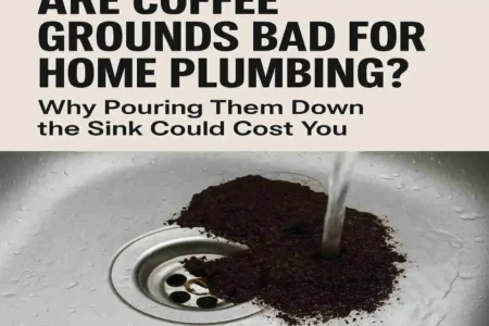 Are Coffee Grounds Bad for Home Plumbing? Why Pouring Them Down the Sink Could Cost You