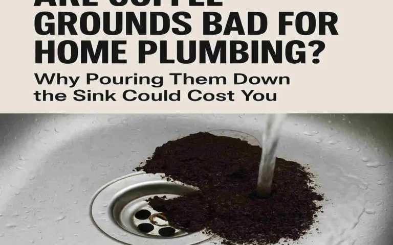 Are Coffee Grounds Bad for Home Plumbing? Why Pouring Them Down the Sink Could Cost You