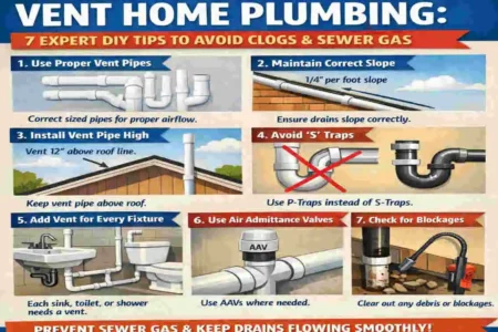 how to properly vent home plumbing