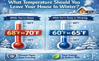 What Temperature to Leave House in Winter When Away: Expert Tips for Savings & Safety