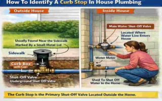 what is a curb stop in house plumbing